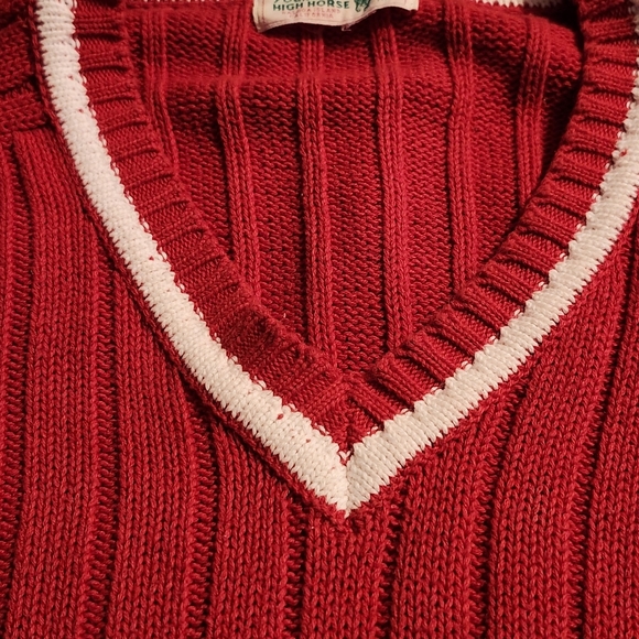 Vintage “Get Off Your High Horse Balboa Island” Knit Men's Sweater Size Large - Picture 3 of 7